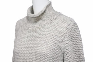 Maison Margiela メゾン マルジェラ ニット セーター ハイネック MM6 グレー レディース 中古 27525