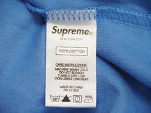 画像をギャラリービューアに読み込む, SUPREME シュプリーム Tシャツ 半袖 カットソー ツートーン ロゴ ブルー イエロー サイズM メンズ 良好 27559 