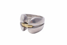 Load image into Gallery viewer, Georg Jensen ジョージジェンセン リング 指輪 19.6g 16号 コンビ シルバー 750 シルバー925 ユニセックス 良好 中古 27606