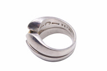Load image into Gallery viewer, Georg Jensen ジョージジェンセン リング 指輪 19.6g 16号 コンビ シルバー 750 シルバー925 ユニセックス 良好 中古 27606