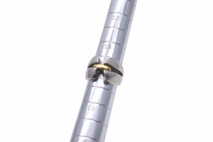 Georg Jensen ジョージジェンセン リング 指輪 19.6g 16号 コンビ シルバー 750 シルバー925 ユニセックス 良好 中古 27606