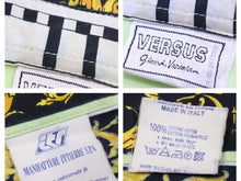 画像をギャラリービューアに読み込む, VERSUS VERSACE ヴェルサス ヴェルサーチ ヴィンテージ 長袖シャツ バロック グリーン サイズ40 中古 30681