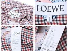 Load image into Gallery viewer, LOEWE ロエベ ジャケット アウター チェック ディズニー ダンボ 世界10店舗限定 定価590,000 サイズ46 メンズ 美品 n27740 正規品