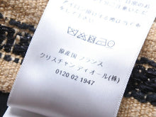 画像をギャラリービューアに読み込む, Christian Dior クリスチャンディオール サロペット ベージュ ブラック 021E04A7718 レディース サイズ36 美品 中古 27854 正規品