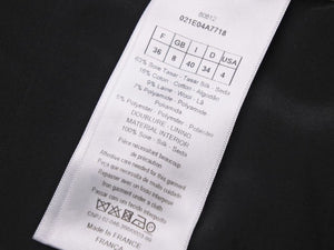 Christian Dior クリスチャンディオール サロペット ベージュ ブラック 021E04A7718 レディース サイズ36 美品 中古 27854 正規品