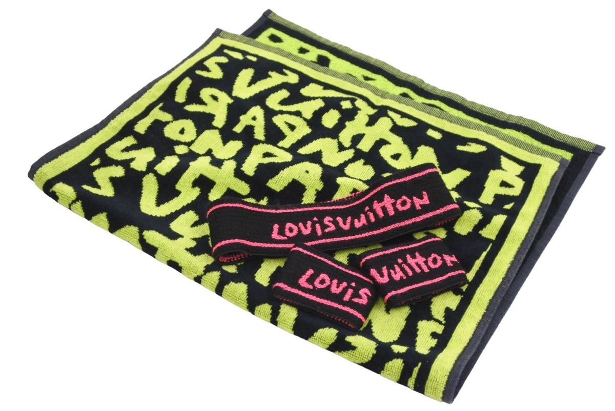LOUIS VUITTON ルイヴィトン グラフィティ スポーツタオル