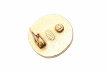 Load image into Gallery viewer, CHANEL シャネル ココマーク 大理石 イヤリング アクセサリー 小物 98P GP 14.3g ゴールド ブラウン 良品 中古 28307 正規品