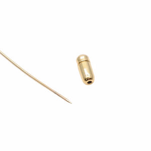 MOSCHINO モスキーノ ブローチ ハート ロゴ ヴィンテージ アクセサリー ゴールド GP 良品 中古 28342