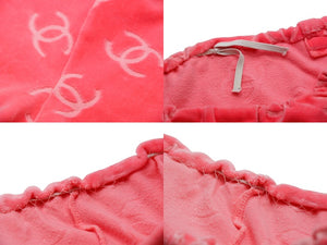 CHANEL シャネル ベロアパンツ ショートパンツ ボトムス レディース ココマーク ボタン ピンク シルバー金具 美品 中古 28468