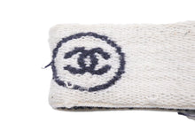Load image into Gallery viewer, CHANEL シャネル ヘア＆リストバンド ココマーク towel ホワイト ブラック ヘッドバンド スポーツライン 中古 28497