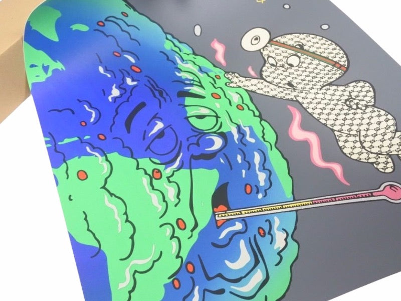 GUCCI ghost グッチゴースト Trouble Andrew トレヴァー・アンドリュー Casper Helping Hand 絵 ポスター Collection 28700 正規品