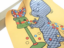 Load image into Gallery viewer, GUCCI ghost グッチゴースト Trouble Andrew トレヴァー・アンドリュー Its Rainning Gucci 絵 ポスター LIFE IS GR8 Collection 28702