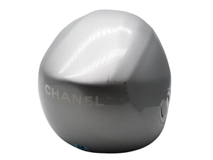 CHANEL シャネル ヴィンテージ ヘルメット シルバー ブラック オレンジ ロゴ ココマーク size58 良好 中古 31890