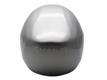 Load image into Gallery viewer, CHANEL シャネル ヴィンテージ ヘルメット シルバー ブラック オレンジ ロゴ ココマーク size58 良好 中古 31890