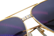 Load image into Gallery viewer, CARTIER カルティエ ヴィンテージ サングラス ティアドロップ ブラックレンズ ゴールド金具 美品 中古 28987