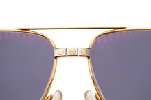 Load image into Gallery viewer, CARTIER カルティエ ヴィンテージ サングラス ティアドロップ ブラックレンズ ゴールド金具 美品 中古 28987
