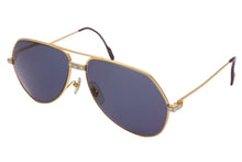 Load image into Gallery viewer, CARTIER カルティエ ヴィンテージ サングラス ティアドロップ ブラックレンズ ゴールド金具 美品 中古 28987