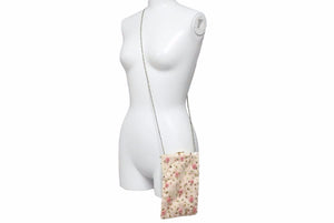 ANNA MOLINARI アンナモリナーリ チェーンショルダーバング 花柄ンズ ゴールド金具 中古 29839 