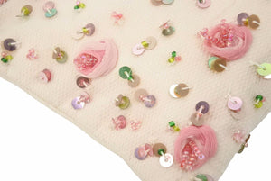 ANNA MOLINARI アンナモリナーリ チェーンショルダーバング 花柄ンズ ゴールド金具 中古 29839 