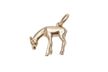 Load image into Gallery viewer, CHANEL シャネル ネックレストップ チャーム キーチャーム 鹿 トップ ヴィンテージ アクセサリー 美品 中古 29848