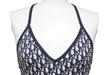 Load image into Gallery viewer, 新品未使用 Christian Dior クリスチャンディオール オブリーク スイムウェア 1BS01A2842 ポリアミド エラスタン ネイビー XS 29866