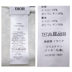 新品未使用 Christian Dior クリスチャンディオール オブリーク スイムウェア 1BS01A2842 ポリアミド エラスタン ネイビー XS 29866