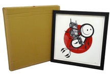 Load image into Gallery viewer, 新品同様 THE LONDON POLICE ロンドンポリス シルクスクリーンペーパー 50枚限定 サイン付き 絵画 ポスター 中古 30050