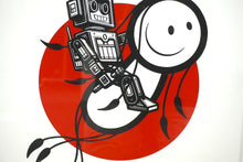 Load image into Gallery viewer, 新品同様 THE LONDON POLICE ロンドンポリス シルクスクリーンペーパー 50枚限定 サイン付き 絵画 ポスター 中古 30050