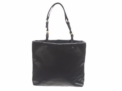 PRADA プラダ ハンドバッグ ナイロン サテン BN0191 ブラック 黒 レディース 2003年 中古 30055
