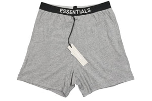 新品未使用 ESSENTIALS エッセンシャルズ ロング ショートパンツ グレー フィアーオブゴッド コットン サイズS 中古 30250