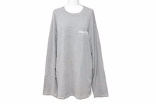 Load image into Gallery viewer, ESSENTIALS エッセンシャルズ 長袖Ｔシャツ ロンT カットソー グレー ロゴ サイズXS メンズ 中古 30294