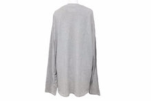 Load image into Gallery viewer, ESSENTIALS エッセンシャルズ 長袖Ｔシャツ ロンT カットソー グレー ロゴ サイズXS メンズ 中古 30294