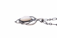 Load image into Gallery viewer, GEORG JENSEN ジョージジェンセン 2016 イヤーペンダント ネックレス ホワイト シルバー 925 レディース 美品 中古 30669