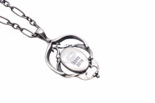 Load image into Gallery viewer, GEORG JENSEN ジョージジェンセン 2016 イヤーペンダント ネックレス ホワイト シルバー 925 レディース 美品 中古 30669