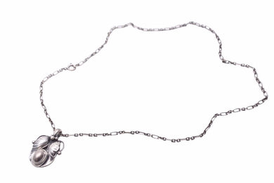 GEORG JENSEN ジョージジェンセン 1994 イヤー ネックレス シルバー 925 良好 30673