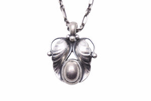 GEORG JENSEN ジョージジェンセン 1994 イヤー ネックレス シルバー 925 良好 30673