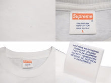 画像をギャラリービューアに読み込む, Supreme シュプリーム カーミット コットン100％ 半袖 Tシャツ トップス サイズL 洋服 メンズ ホワイト系 美品 中古 30824 