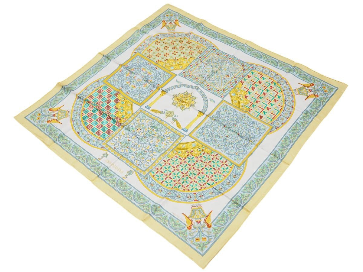 HERMES エルメス スカーフ カレ90 CIELS BYZANTINS ビザンチンの空 