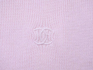 CHANEL シャネル ヴィンテージ タンクトップ ノースリーブ ピンク ココマーク レディース サイズ40 美品 N31000