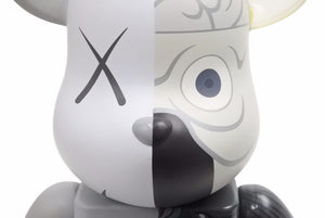 KAWS カウズ BE@RBRIK グレー COMPANION 人体模型 400% OriginalFake 美品 中古 31534