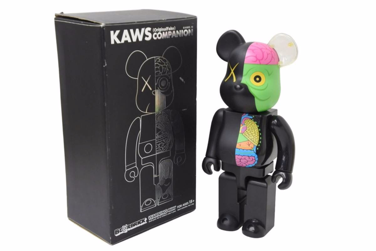 メディコムトイ ベアブリック KAWS COMPANION 400%