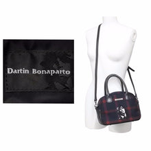 Load image into Gallery viewer, Dartin Bonaparto ダルタンボナパルト スパン チェック柄 ハンドバッグ ショルダーバッグ 中古 31570