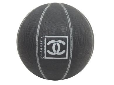 CHANEL シャネル スポーツライン BASKETBALL バスケットボール ココマーク ブラック グレー 美品 中古 31663