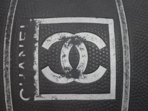 CHANEL シャネル スポーツライン BASKETBALL バスケットボール ココマーク ブラック グレー 美品 中古 31663