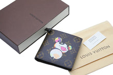 Load image into Gallery viewer, 極美品 LOUIS VUITTON ルイヴィトン M61666 モノグラムパンダ ポルトフォイユ・マルコ 村上隆 2つ折り財布 中古 31682