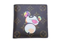 Load image into Gallery viewer, 極美品 LOUIS VUITTON ルイヴィトン M61666 モノグラムパンダ ポルトフォイユ・マルコ 村上隆 2つ折り財布 中古 31682