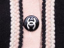 画像をギャラリービューアに読み込む, CHANEL シャネル カーディガン ニット P21857V01366 ココマーク 03A ブラック ピンク レディース 中古 31898