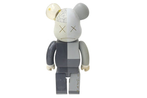 超激レア 本人サイン入り KAWS カウズ BE@RBRIK グレー COMPANION 人体模型 400% OriginalFake 美品 中古 31909