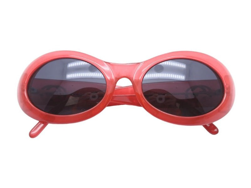 GUCCI グッチ サングラス メガネ 眼鏡 ロゴ レッド 2400/N/S 56□22 アイウェア 良好 中古 32247