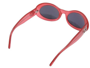 GUCCI グッチ サングラス メガネ 眼鏡 ロゴ レッド 2400/N/S 56□22 アイウェア 良好 中古 32247